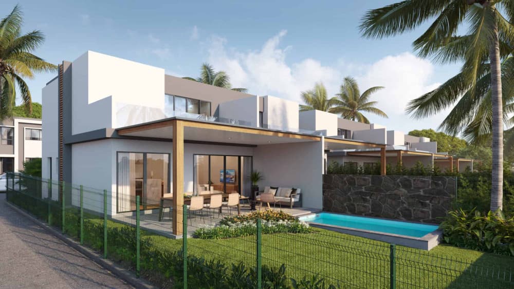 3-Bedroom Duplex for Sale in Black River with Private Pool and Garden — image 1