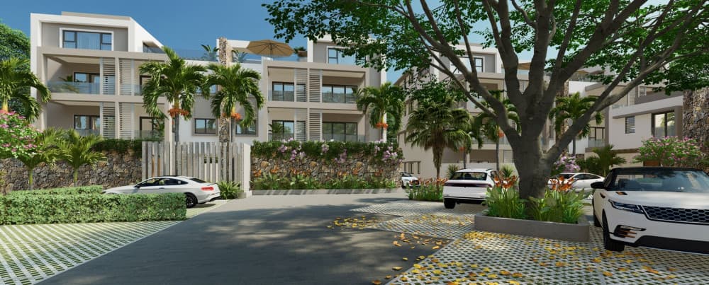 2 BEDROOM PENTHOUSE FOR SALE - TAMARIN, WEST COAST OF MAURITIUS