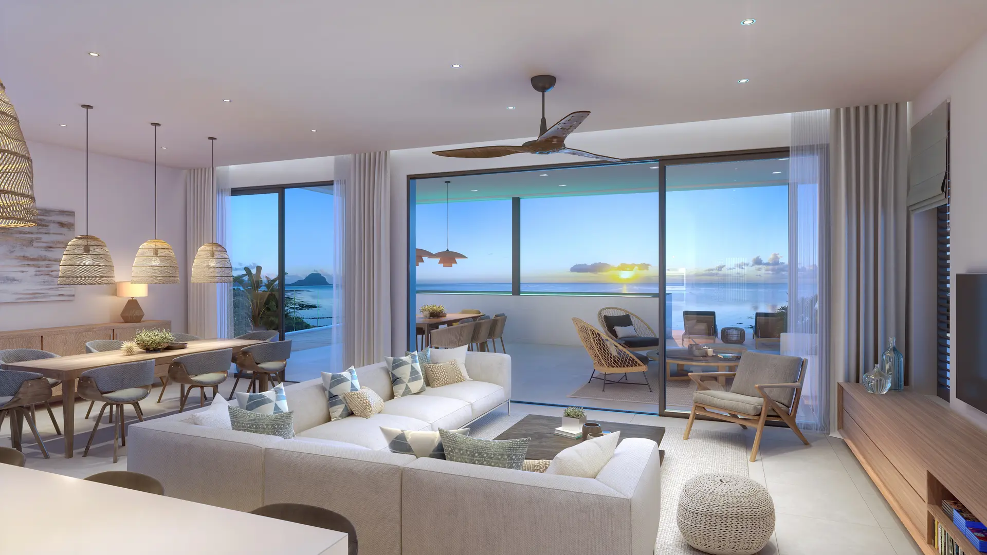Luxury Beachfront Penthouse for Sale in Black River, Mauritius â image 1