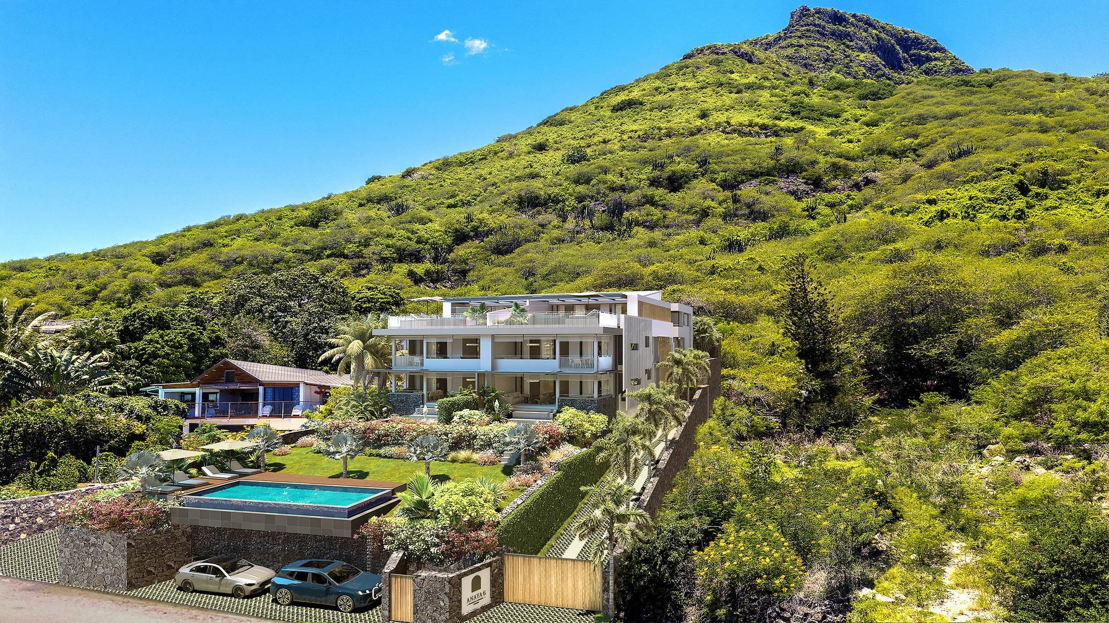 Apartment for sale in West Mauritius, modern living space