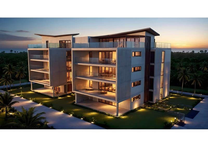 Luxury 3-Bedroom Off-Plan Apartments on the West Coast of Mauritius