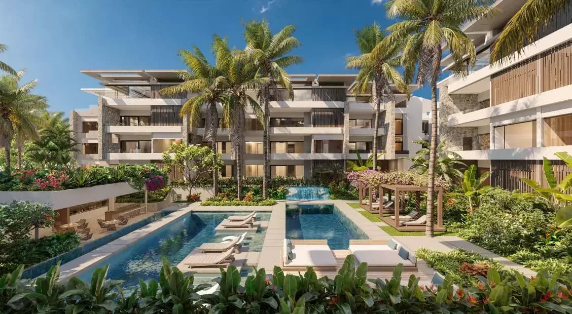 LUXURY 2-BEDROOM PENTHOUSE FOR SALE IN TROU AUX BICHES